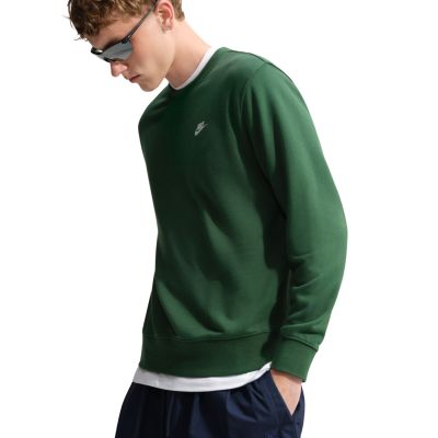 5. Nike Club FT men's sweatshirt green FN3888 323
