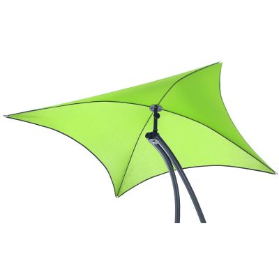 7. BERGAMO DECHAIR WITH UMBRELLA 200x125x180CM LIME
