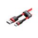 2. Baseus Cafule CATKLF-C09 Cable (USB 2.0 - USB Type-C; 2m; black and red)