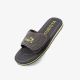 6. Kubota Velcro Corduroy Graphite Flip Flops KUBKRZ-AW23-02-28