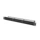 5. Patch panel Lanberg PPU6-1048-B (1U; cat. 6; 48xRJ-45)