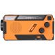 51. Extralink Solar Emergency Radio with Crank Dynamo Powerbank 4000mAh with SOS Flashlight SR-4000 Portable Analog Black, Orange