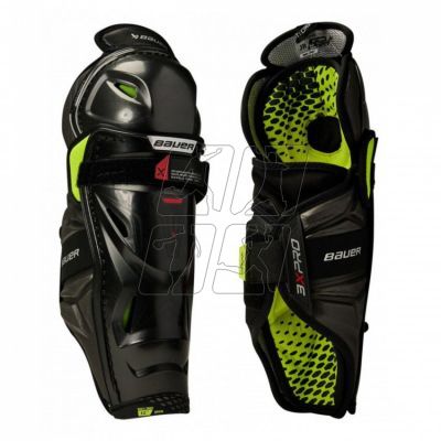 2. Bauer Vapor 3X Pro Jr 1059941 hockey shin guards