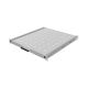3. LANBERG SLIDING SHELF FOR 19" RACK CABINETS 500 MM GREY (1U/445 X 500 MM, LOAD CAPACITY UP TO 35 KG, 4-POINT MOUNTING)