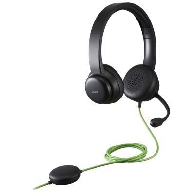 2. Acer Conference Headset with Microphone, USB Type-A, Black