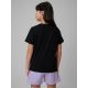 2. Girls' regular-fit plain T-shirt 4F 4FJRMM00TTSHF3553-20S