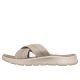 6. Skechers Women's Flip-Flops GO WALK FLEX SANDAL IMPRESSED 141420 DKTP