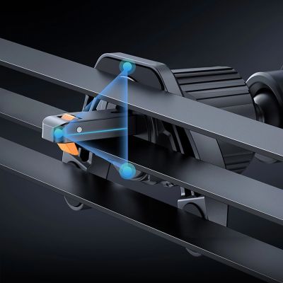 17. Baseus Wisdom Inductive Charger Car Phone Holder for Grille Black (CGZX000001)
