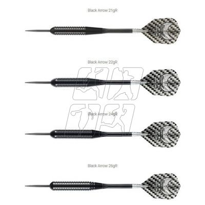 6. Harrows Black Arrow Steeltip HS-TNK-000013143