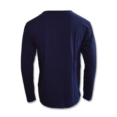 2. Men's Longsleeve Wood Wood Mel patches sweatshirt - 10235402-2323-Navy