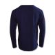 2. Men's Longsleeve Wood Wood Mel patches sweatshirt - 10235402-2323-Navy