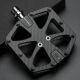5. Rockbros C525 Carbon Fiber Platform Bike Pedals - Black