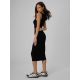 2. Women's ribbed knit dress 4F 4FRSS26TDREF203-20S
