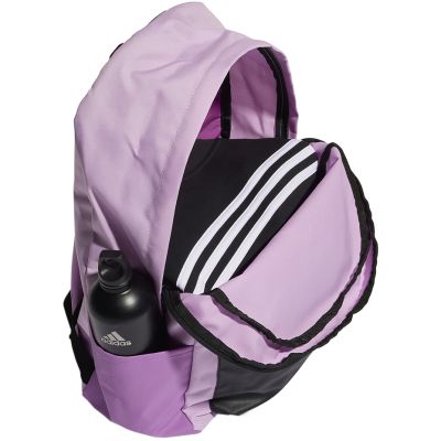 11. Adidas Classic Badge of Sport 3-Stripes Backpack HM9147