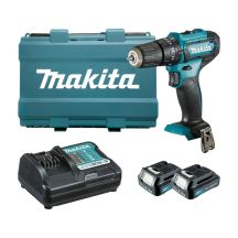 Makita Combi Drill CXT HP333DWAE Cordless Hammer Drill (12 V max., 2.0 Ah, 30 Nm, 0–1700 min⁻¹)
