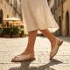 6. Beige women's sandals Filippo DS7923