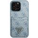 3. Guess 4G Triangle Logo Cardslot Case for iPhone 13 Pro / 13 - Blue