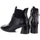 5. Women's insulated high-heeled ankle boots, black, Vinceza 58670