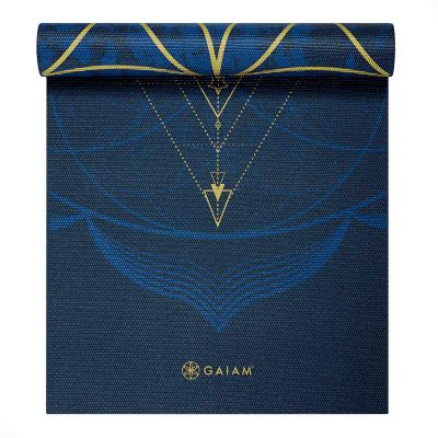 16. Gaiam Sun and Moon double-sided yoga mat 6mm 63419