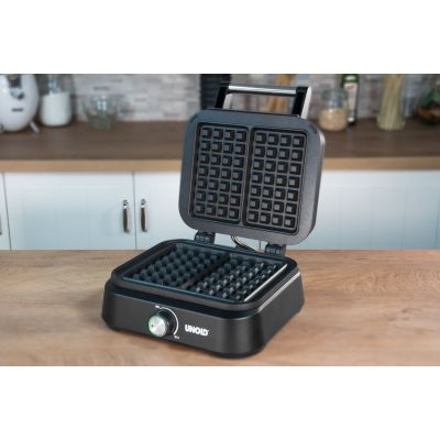 7. Unold 48275 2-Waffle Maker 1500W Black