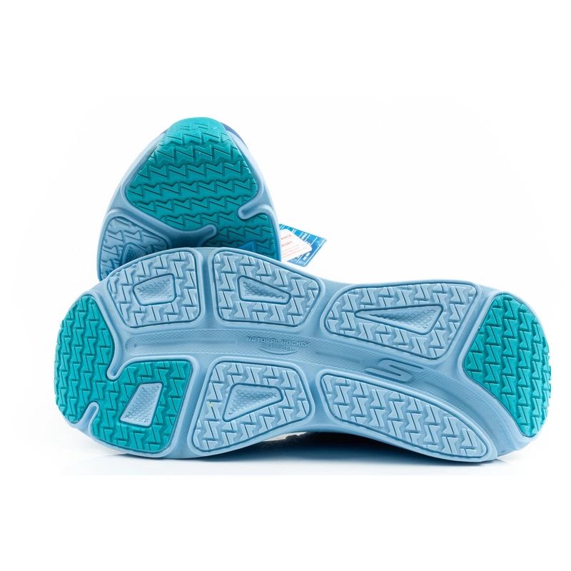 9. Skechers Max Cushioning Men's Light Blue Running Shoes