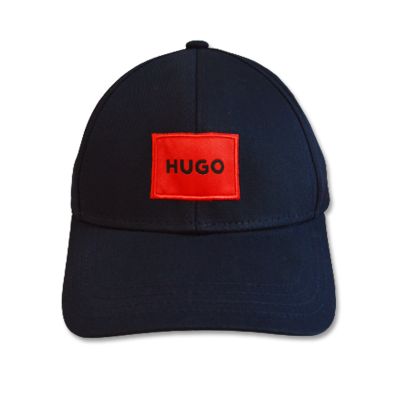 2. Hugo Boss navy blue cotton baseball cap - 50492745