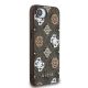 6. Guess PU 4G Peony case with MagSafe for iPhone 16e - brown