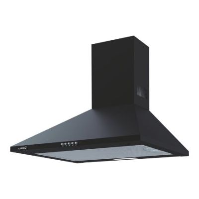 7. CATA Hood | Hood | OMEGA 600 BK | Wall-mounted | Energy efficiency class C | Width 60 cm | 645 m3/h | Mechanical | Black