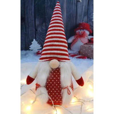 10. DECORATIVE GNOME CANDY GIRL 35CM