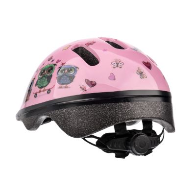 3. Meteor KS06 S Bike Helmet 48-52 cm Little Owl Pink 24809