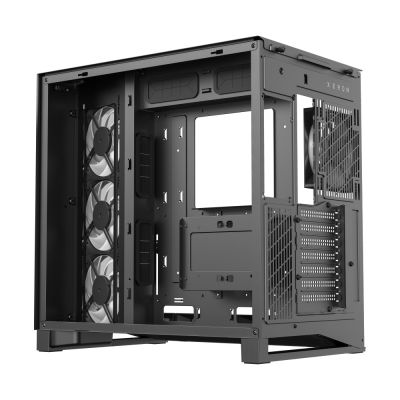 10. GameMax NEX C56 BK Midi Tower Computer Security & Mounts Black