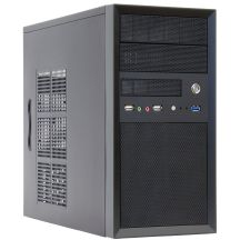 Chieftec CT-01B-OP case (Micro ATX; black)