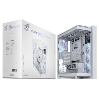 20. Asus ROG CRONOXGR801CURVE TG ARGB WHITE case