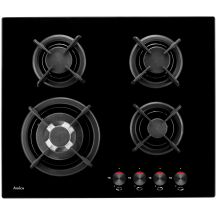 Amica PG6411SR gas hob black cast iron grids