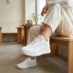 6. White Remonte Rieker D2V04-80 casual sneakers