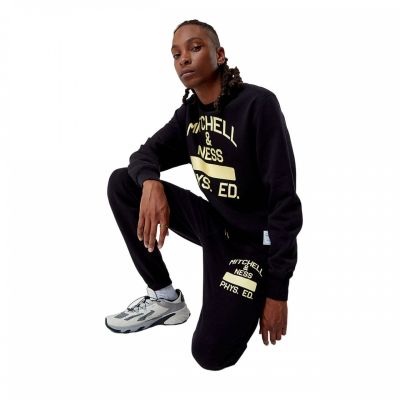7. Mitchell & Ness Branded Fashion Graphic Sweatpants M PSWP5533-MNNYYPPPBLCK