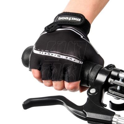 7. Cycling gloves Meteor Racing Jr 23386-23388