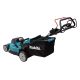 3. Makita DLM481Z Lawn Mower Push Type Lawn Mower Battery Black, Blue, Metallic