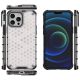 2. Honeycomb Case armor cover with TPU Bumper for iPhone 13 Pro Max transparent