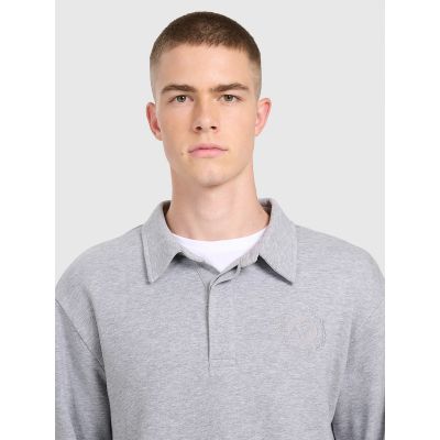 4. Men’s Regular-Fit Sweatshirt with Collar 4F 4FRAW25TSWSM2546-27M