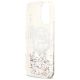 7. Karl Lagerfeld Liquid Glitter Choupette Logo MagSafe Case for iPhone 17 - Clear