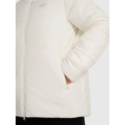 5. Women's Puffer Jacket with Synthetic Filling 4F 4FWAW25TDJAF583-12S
