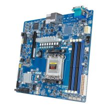 Gigabyte MC13-LE0 Motherboard 1x AM5 AMD Epyc 4004/Ryzen 7000 B650E (4xDIMM, 4xSATA, 1xM.2, 2x1Gbe, IPMI, mATX)