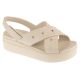 Crocs Brooklyn 4U Cross Strap Sandal W 212254-2MC Beige 36/37