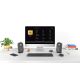 6. Logitech Z407 Bluetooth computer speakers with subwoofer and wireless control 40 W Graphite 2.1 ch.