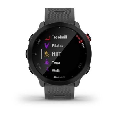5. Garmin Forerunner 55 Sports Watch Gray (010-02562-13)