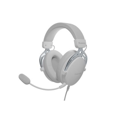 12. Genesis Toron 531 on-ear headphones with microphone, white