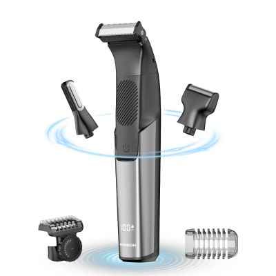 3. MAXGROOM M-319 multifunctional trimmer with replaceable tips - black