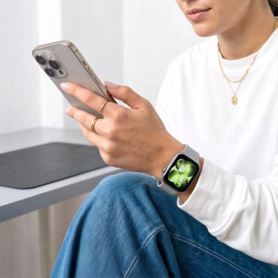 4. Tech-Protect Silicone Strap for Apple Watch 40/41/42 mm - Gray