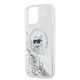 6. Karl Lagerfeld Liquid Glitter Choupette Head MagSafe Case for iPhone 12 / 12 Pro - Transparent